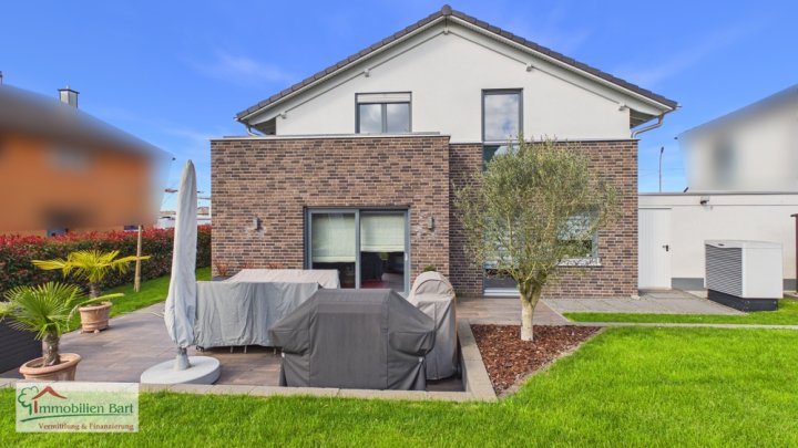 GRENZE LUXEMBURG: MODERNES WOHNHAUS / 4 SCHLAFZ. /GARTEN / DOPPELGARAGE