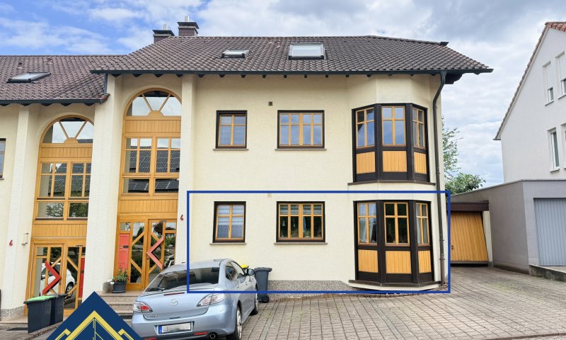 Gepflegte 3-ZKB-Erdgeschosswohnung mit Terrasse, Gartenanteil & Garage in Püttlingen zu verkaufen