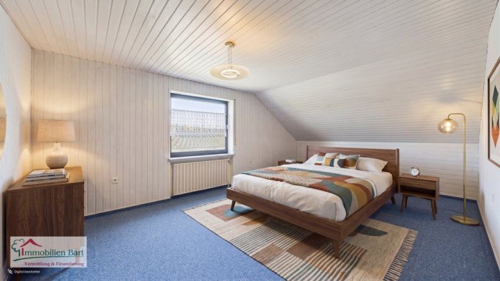 SOFORT VERFÜGBAR: 2 WOHNEINHEITEN / PV-ANLAGE / 4 GARAGEN / SCHÖNER GARTEN IN TOP LAGE