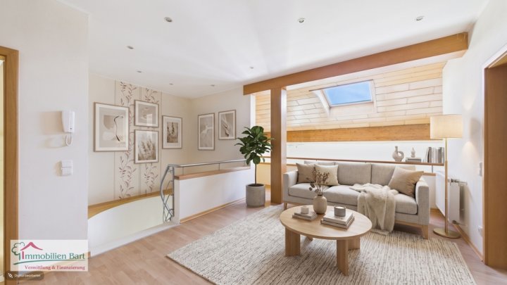 GRENZNÄHE: 3 SCHLAFZIMMER / 2 BÄDER / GARAGE / TERRASSE / BALKON MIT EINZIGARTIGER FERNSICHT!