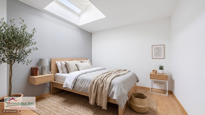 GRENZNÄHE: 3 SCHLAFZIMMER / 2 BÄDER / GARAGE / TERRASSE / BALKON MIT EINZIGARTIGER FERNSICHT!