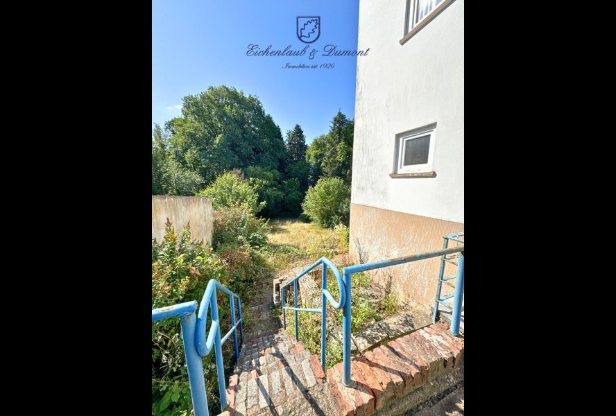 Treppe zum Garten