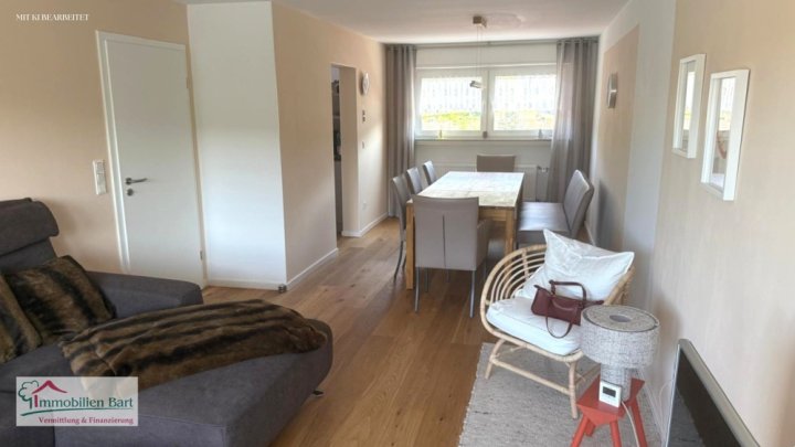 RENOVIERTE PENTHOUSEWOHNUNG, 3 KM VON TRIER, VOLLER MOSELBLICK, SOFORT FREI!