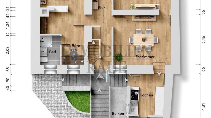 GROSSZÜGIGES 1- BIS 2-FAMILIENHAUS MIT EBENEM GRUNDSTÜCK IN ST. INGBERT - SOFORT FREI