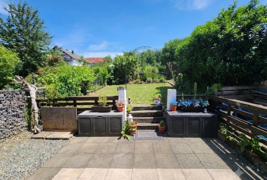 Terrasse und Garten