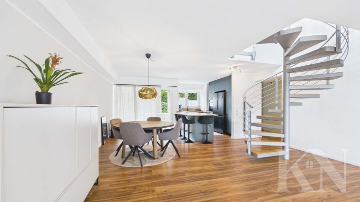 Maisonettewohnung mit Penthousecharakter & beeindruckendem Panoramablick über Saarbrücken