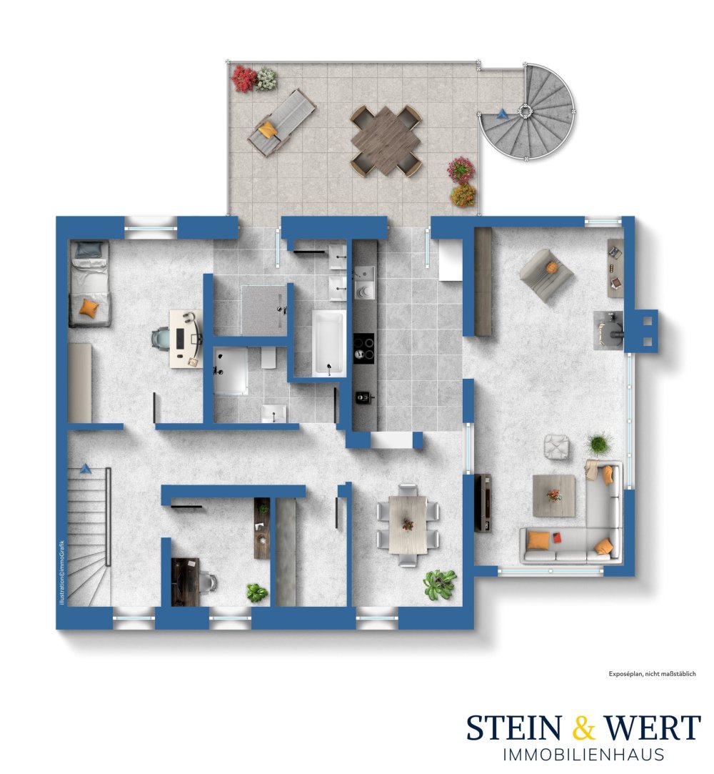 Grundriss Obergeschoss
