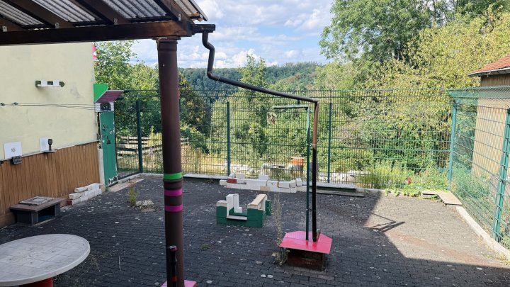 Handwerkerhaus mit Terrasse, Garten und Blick ins Grüne in Wallerfangen-OT zu verkaufen