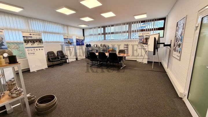 GROSSZÜGIGE GEWERBE- UND INDUSTRIELIEGENSCHAFT MIT PRODUKTIONS-, LAGER-, WERKSTATT- UND BÜROFLÄCHEN