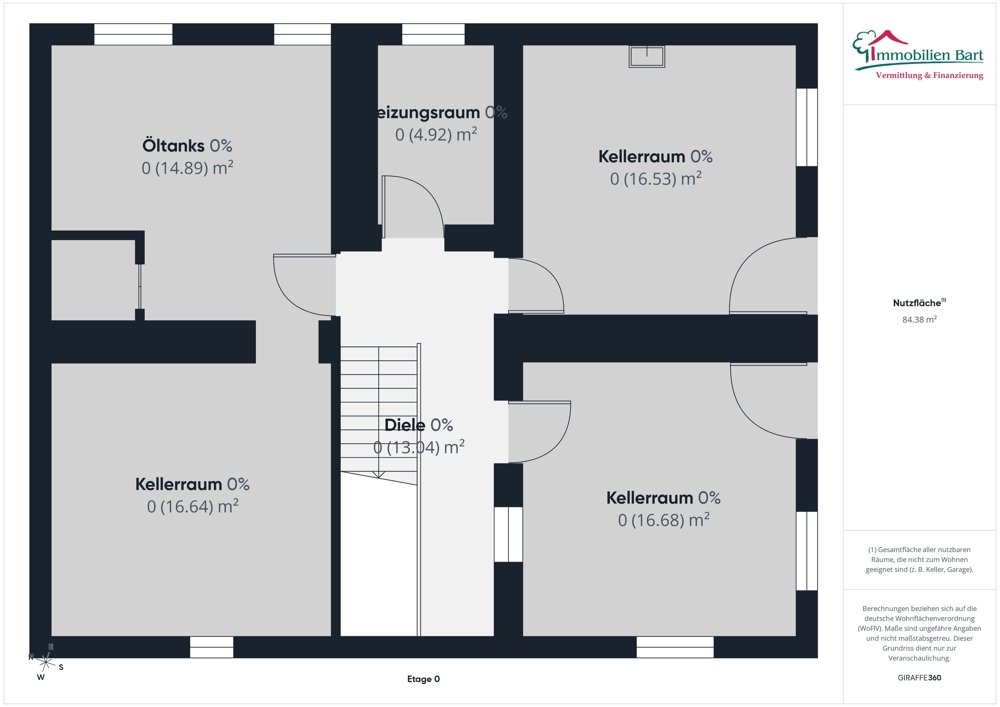 Grundriss Kellergeschoss