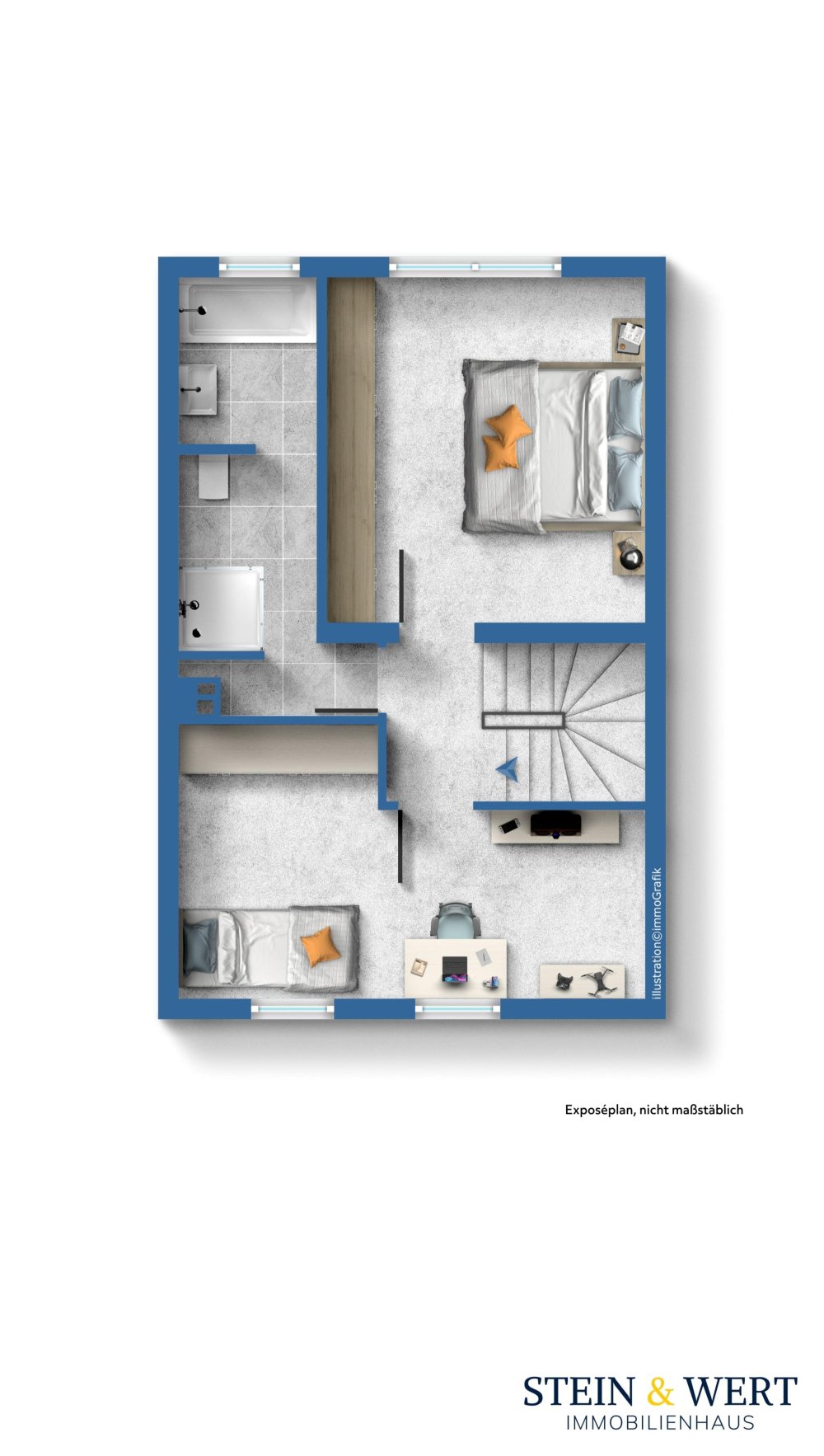 Grundriss Obergeschoss