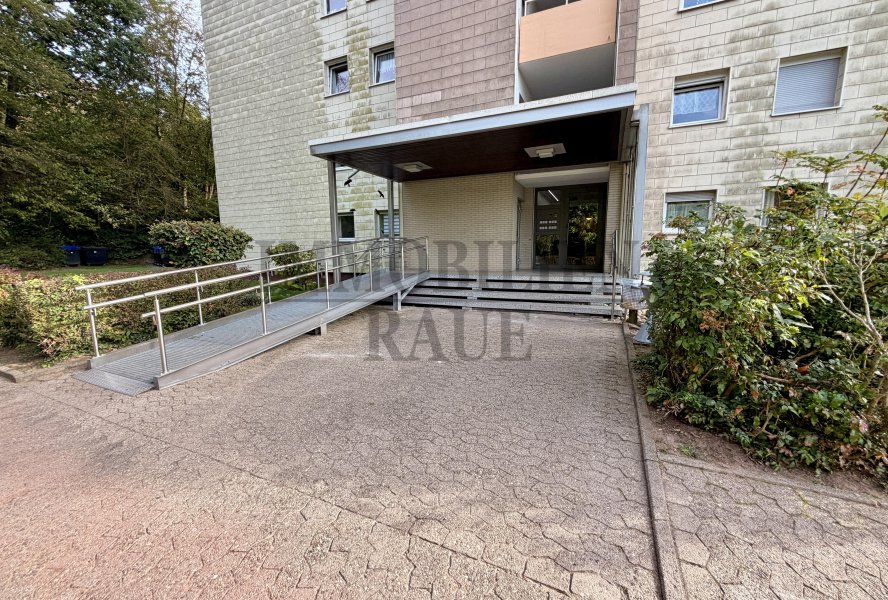 barrierefreier Zugang zum Haus