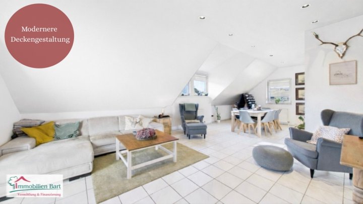 OBEN IST ES AM SCHÖNSTEN! GEPFLEGTE 86 M² WOHNUNG MIT 2 SZ!