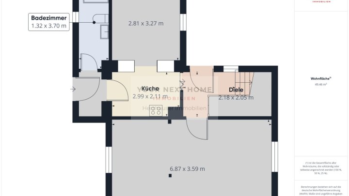 Kleine charmante Doppelhaushälfte mit großem Garten für den Handwerker in Bexbach