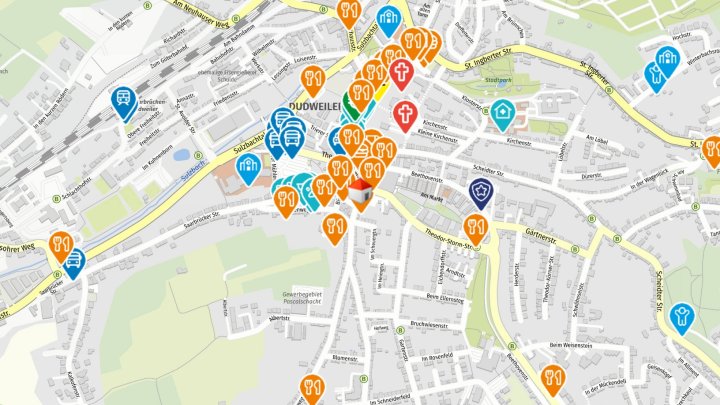 Sanierungs-Abrisshaus in einer Seitenstraße in zentraler Lage von Dudweiler