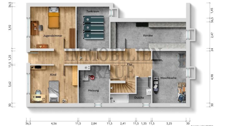 EIN ZUHAUSE FÜR DIE FAMILIE – FREISTEHENDES 1 FAM.-HAUS MIT GARTEN, TERRASSE UND GARAGE IN NEUWEILER