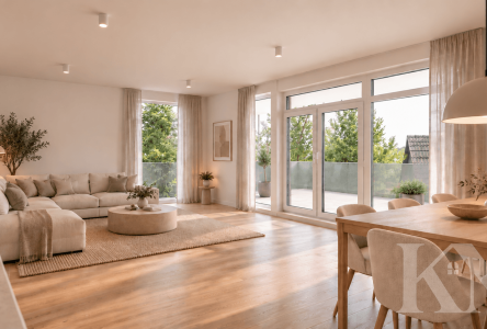 1.1.2. Wohnzimmer Blick Terrasse