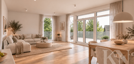 1.1.2. Wohnzimmer Blick Terrasse