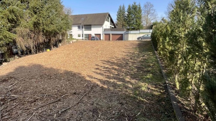 Baugrundstück in ruhiger Seitenstraße