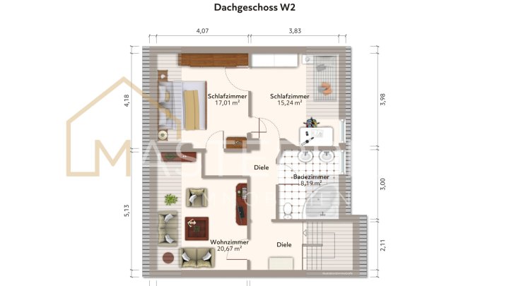 Großzügiges Zweifamilienhaus in Fraulautern mit Garten