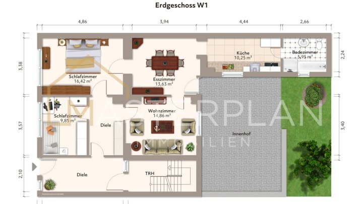 Großzügiges Zweifamilienhaus in Fraulautern mit Garten