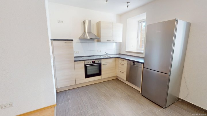 Hell und modern gehaltene Hochparterrewohnung in Köllerbach zu vermieten