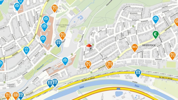 Geflegtes Zweifamilienhaus mit guter Lage auf dem Heidstock.