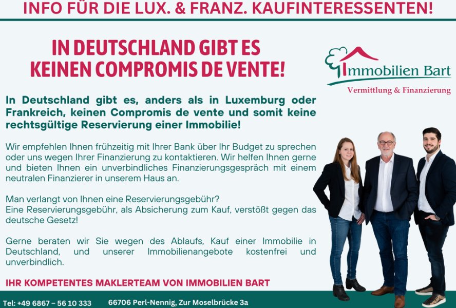 Information an unsere Kunden