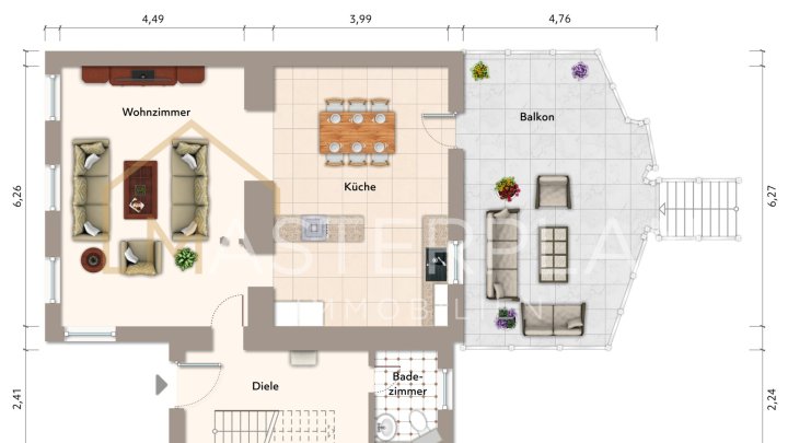Gepflegtes Einfamilienhaus zentral in Dillingen
