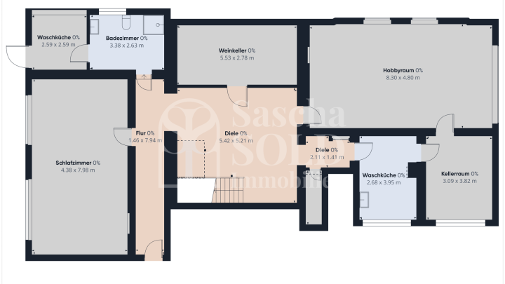 Villa in Bestlage von St. Ingbert – mit Parkgarten, großzügigem Wintergarten, Hallenbad und Sauna
