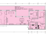 Grundriss Penthouse WHG 18 mit Dachterrasse