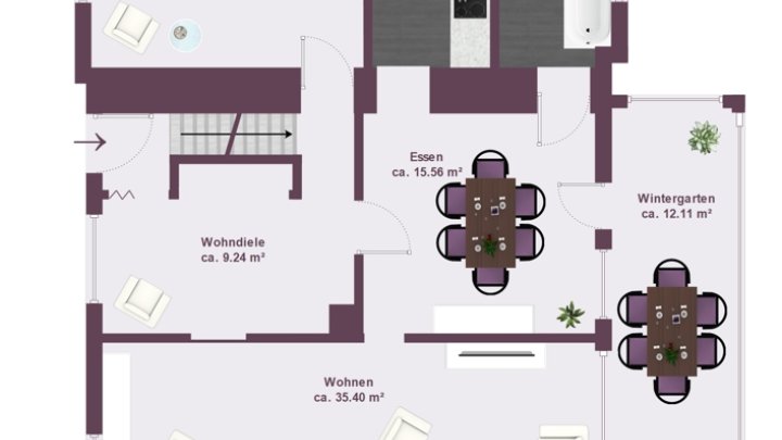 Großzügiges Haus mit Modernisierungsbedarf und viel Gestaltungsspielraum
