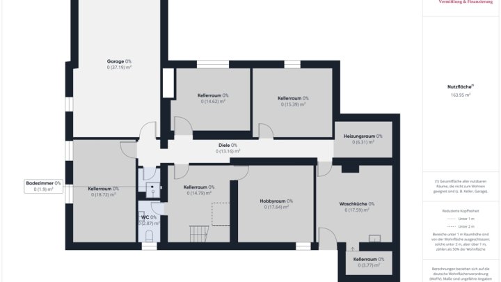 FREISTEHENDES, GROSSES WOHNHAUS MIT TEICH IN BESSERINGEN