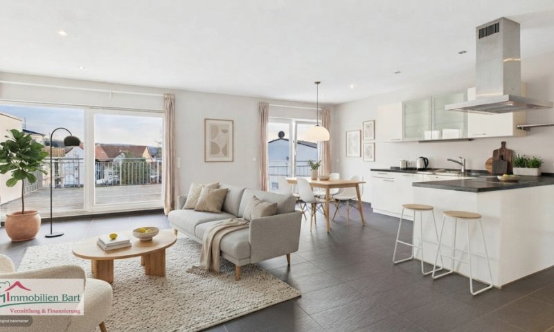 SOFORT VERFÜGBAR: NEUWERTIGE 99 M² WOHNUNG /  2 SCHLAFZIMMER / 2 BÄDER