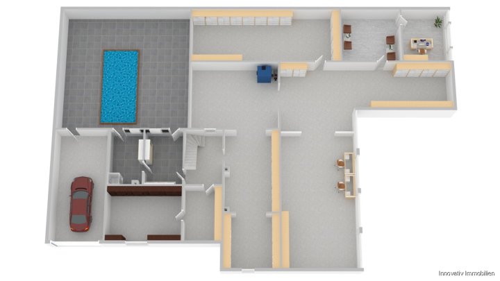Großes Areal mit 480 m² Wohnhaus Ein-Dreifamilien und  2 Lagerhallen in ruhiger Lage von Urexweiler