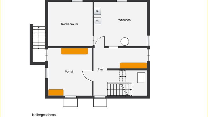 Glückliches Familienhaus mit Blick ins Grüne!