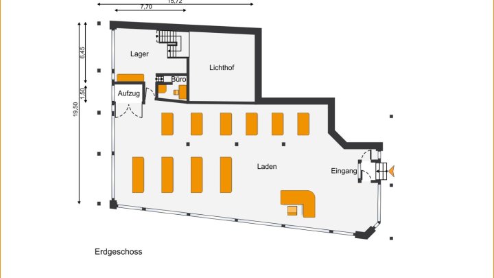 Gewerbefläche im Zentrum von Homburg- Saar zu vermieten!