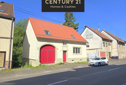 Ansicht des Hauses von der linken Seite 