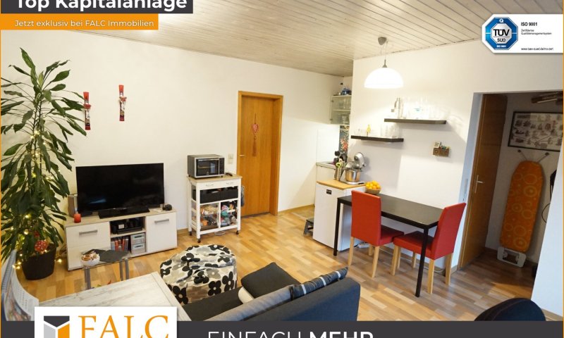 Schöne Studentenwohnung (2ZKB)  zu verkaufen!