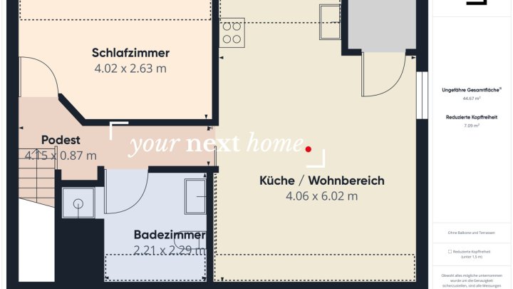 Voll möbliertes Apartment in NK-Wellesweiler inkl. Gartenmitbenutzung