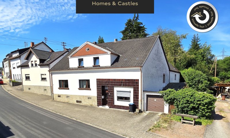 Attraktives Mehrfamilienhaus mit ELW, zusätzl. Baugrundstück und Ausbaumöglichkeit in Quierschied