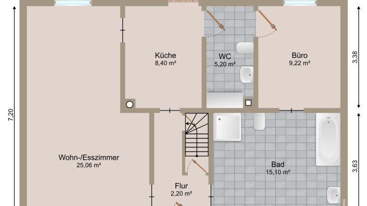 Kleines entkerntes Einfamilienhaus  mit tollem Garten aber viel Arbeit ideal für Pärchen