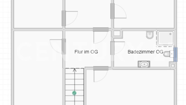 Komplett neu renoviertes freistehendes Einfamilienhaus mit kl. Garten und Garage in Friedrichsthal