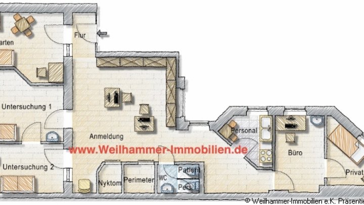 Büro- oder Praxisetage im Zentrum von Saarbrücken