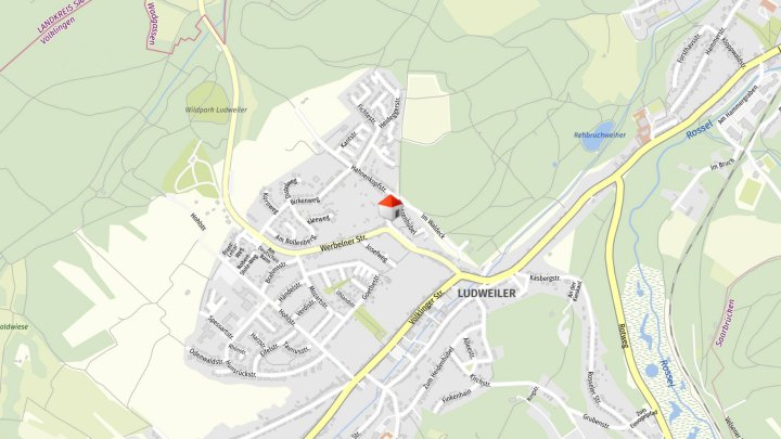 Gemütliches Einfamilienhaus in Waldrandnähe von Ludweiler