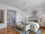 Visualisierung OG Schlafzimmer mit Ankleide und Büro