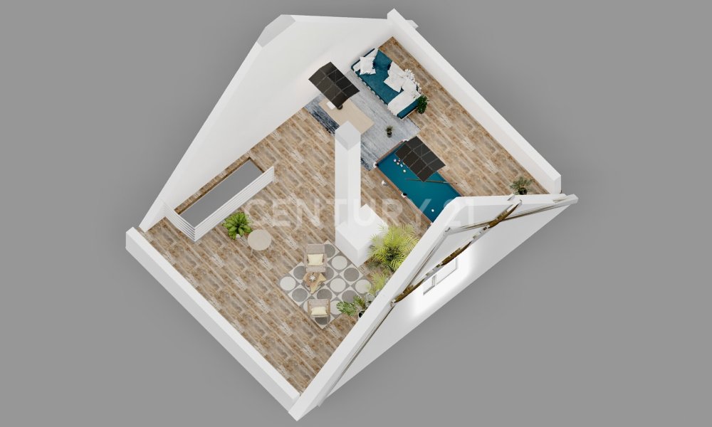 3. Etage 3D Grundriss