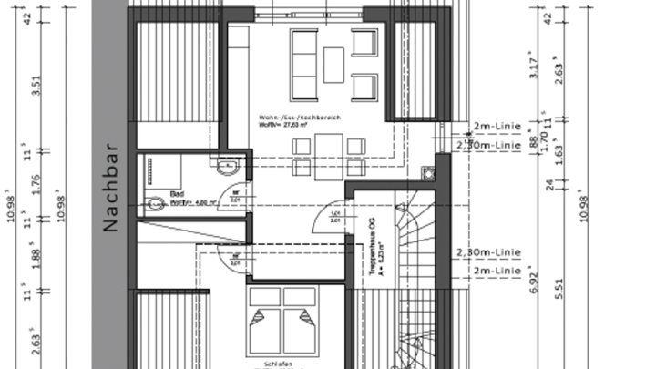 Baugrundstück mit Baugenehmigung – Zweifamilienhaus in Aussicht!