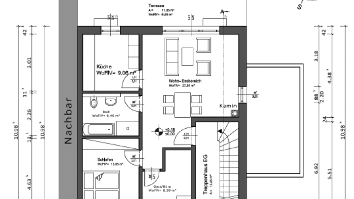 Baugrundstück mit Baugenehmigung – Zweifamilienhaus in Aussicht!