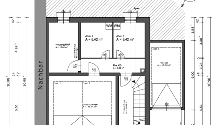 Baugrundstück mit Baugenehmigung – Zweifamilienhaus in Aussicht!